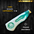 Faca Picanheira Artesanal de Churrasco do Palmeiras  10" Aço inox 420c 4mm Espessura Cabo Madeira nobre e Resina - Personalizada - Imagem 3