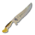 Kit Faca De Churrasco 10" com Garfo e Chaira - Imagem 2
