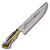 Kit Faca De Churrasco 10" com Garfo e Chaira - Imagem 2