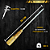 Kit Faca De Churrasco 10" com Garfo e Chaira - Imagem 11