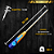 Kit faca Churrasco Trio conjunto Cruzeiro - Imagem 11