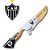 Faca Picanheira Artesanal 10 polegadas Do Athlético Mg em Aço Inox 420 – Personalizada 4mm - Imagem 1