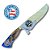 Faca Picanheira Artesanal 10 polegadas Do Bahia em Aço Inox 420 – Personalizada 4mm - Imagem 1
