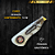 Faca Picanheira Artesanal de Churrasco do Corinthians  10" Aço inox 420c 4mm Espessura Cabo Madeira nobre e Resina - Personalizada - Imagem 3