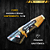 Faca Picanheira Artesanal de Churrasco do São Paulo  10" Aço inox 420c 4mm Espessura Cabo Madeira nobre e Resina - Personalizada - Imagem 3