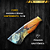 Faca Picanheira Artesanal de Churrasco do Santos  10" Aço inox 420c 4mm Espessura Cabo Madeira nobre e Resina - Personalizada - Imagem 3