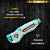 Faca Picanheira Artesanal de Churrasco do Fluminense  10" Aço inox 420c 4mm Espessura Cabo Madeira nobre e Resina - Personalizada - Imagem 3