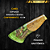 Faca Picanheira Artesanal de Churrasco De Pescaria 10" Aço inox 420c 4mm Espessura Cabo Madeira nobre e Resina - Personalizada - Imagem 3