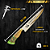 Faca Picanheira Artesanal de Churrasco De Pescaria 10" Aço inox 420c 4mm Espessura Cabo Madeira nobre e Resina - Personalizada - Imagem 4