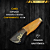 Faca Picanheira Artesanal de Churrasco Dia dos Pais 10" Aço inox 420c 4mm Espessura Cabo Madeira nobre e Resina - Personalizada - Imagem 3