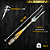 Garfo de churrasco Artesanal Do Atlético MG Aço inox 420 25cm - Personalizado - Imagem 3