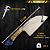 Cutelo Artesanal 7" 18cm Inox 420 - Imagem 5