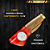 Faca Picanheira Artesanal de Churrasco Budweiser 10" Aço inox 420c 4mm Espessura Cabo Madeira nobre e Resina - Personalizada - Imagem 3