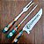 Kit Faca De Churrasco do Fluminense - Personalizado - Imagem 2