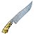 Faca aço Damasco Tiger 12" Fosfatizada Artesanal - Colecionador - Imagem 1