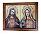 3093AM-135 Quadro de azulejo - Sagrado Jesus e Maria - Imagem 1