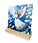 07-11-008 - Azulejo de mesa - Anjo Natal - Imagem 1