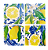 1800P-105  Suporte de copo Azulejo - Limão Siciliano - Imagem 2