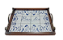 3096PML-049 - Bandeja de Azulejos com Pés/ Alças de Metal - Bom Dia - Imagem 2