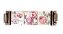 3100RS-008  Bandeja Az Lavabo - Rosas - Imagem 2
