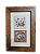 3002M-025 Quadro decor madeira - Rosas Buquê - Imagem 1