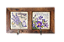 3012-011 Quadro cabideiro duplo - Lavanda - Imagem 1