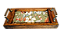 3100PB-116  Bandeja Az Lavabo - Floral Verde - Imagem 2