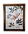 3093AM-167 Quadro de azulejo - Orgânico Flores - Imagem 1