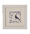 3001-048 Quadro de azulejo Decor - Pássaro Arabesco Azul - Imagem 1