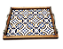 3096PML-152 - Bandeja de Azulejos com Pés/ Alças de Metal - Ladrilho Mostarda - Imagem 2