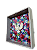 3003-003 Quadro Espírito Santo - Floral azul - Imagem 2