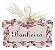 1706-001 Placa MDF - Banheiro Floral rosa - Imagem 1