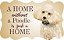 1712G-025 Placa MDF - Poodle PT - Imagem 1