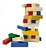 Jenga Torre De Madeira Colorido Artyara Brinquedo Educativo - Imagem 1