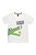 Conjunto de Camiseta Estampa De Jacare Bermuda Moletom Up Baby - Imagem 3
