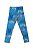Calça Legging Kukka Azul Estampa Letras Bebe Menina Fábula - Imagem 1