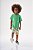 Conjunto De Verão Estampado Verde Menino Up Baby - Imagem 3