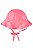 Chapéu Em Malha UV Moda Praia Rosa Bebe Menina Up Baby - Imagem 2