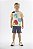 Camiseta Manga Curta Estampa Bolas Bebe Menino Up Baby - Imagem 3