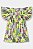 Vestido Manga Curta Estampa Abstrata Bebe Menina Up Baby - Imagem 2