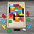 Quebra-cabeça tetris colorido montessori - Imagem 2