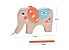 Brinquedo de Equilíbrio Elefante Infantil Montessori - Imagem 5