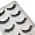 Cartela de Cílios 5 pares 3d FG016 - Imagem 4