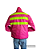 DUPLICADO - Jaqueta Motoboy Impermeável Refletiva Rosa Pink Tam M Tipo Ifood - Imagem 3