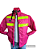 DUPLICADO - Jaqueta Motoboy Impermeável Refletiva Rosa Pink Tam M Tipo Ifood - Imagem 6
