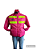 DUPLICADO - Jaqueta Motoboy Impermeável Refletiva Rosa Pink Tam M Tipo Ifood - Imagem 2