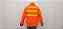 DUPLICADO - Jaqueta Motoboy Impermeável Refletiva Laranja Flúor Tam G Tipo Ifood - Imagem 3
