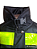 DUPLICADO - Jaqueta Motoboy Impermeável Refletiva Preta Tam P Tipo Ifood - Imagem 4