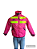 DUPLICADO - Jaqueta Motoboy Impermeável Refletiva Rosa Pink Tam P Tipo Ifood - Imagem 1