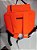 Mochila de Pizza Térmica 44L Laranja Rappi Para Entregas - Acompanha Caixa de Isopor 4 litros Laminada - Imagem 3